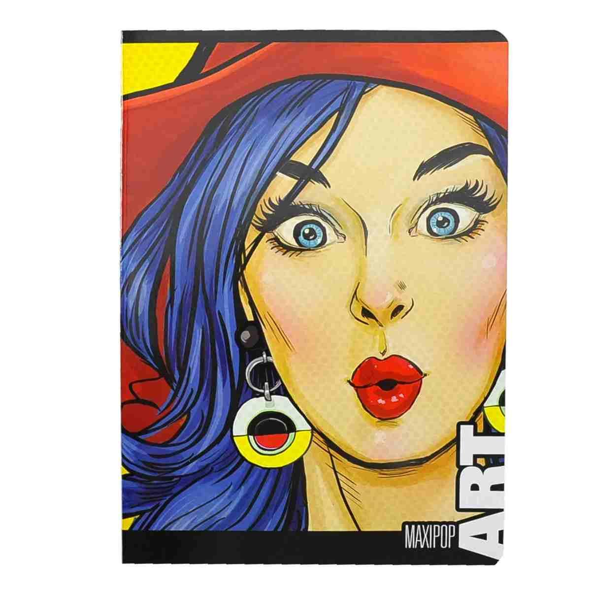 Quaderno Mod. A4 Riga 4M Pop Art Blasetti 4 Modelli |Blasetti