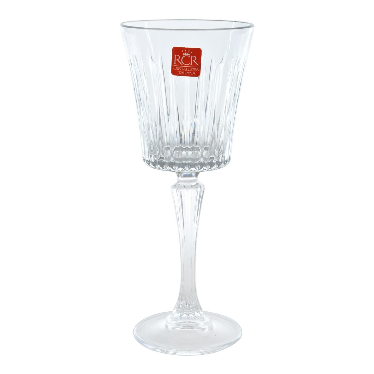Bicchieri Vetro Set pz.6 Vino RCR Timeless ml.230 | Rcr