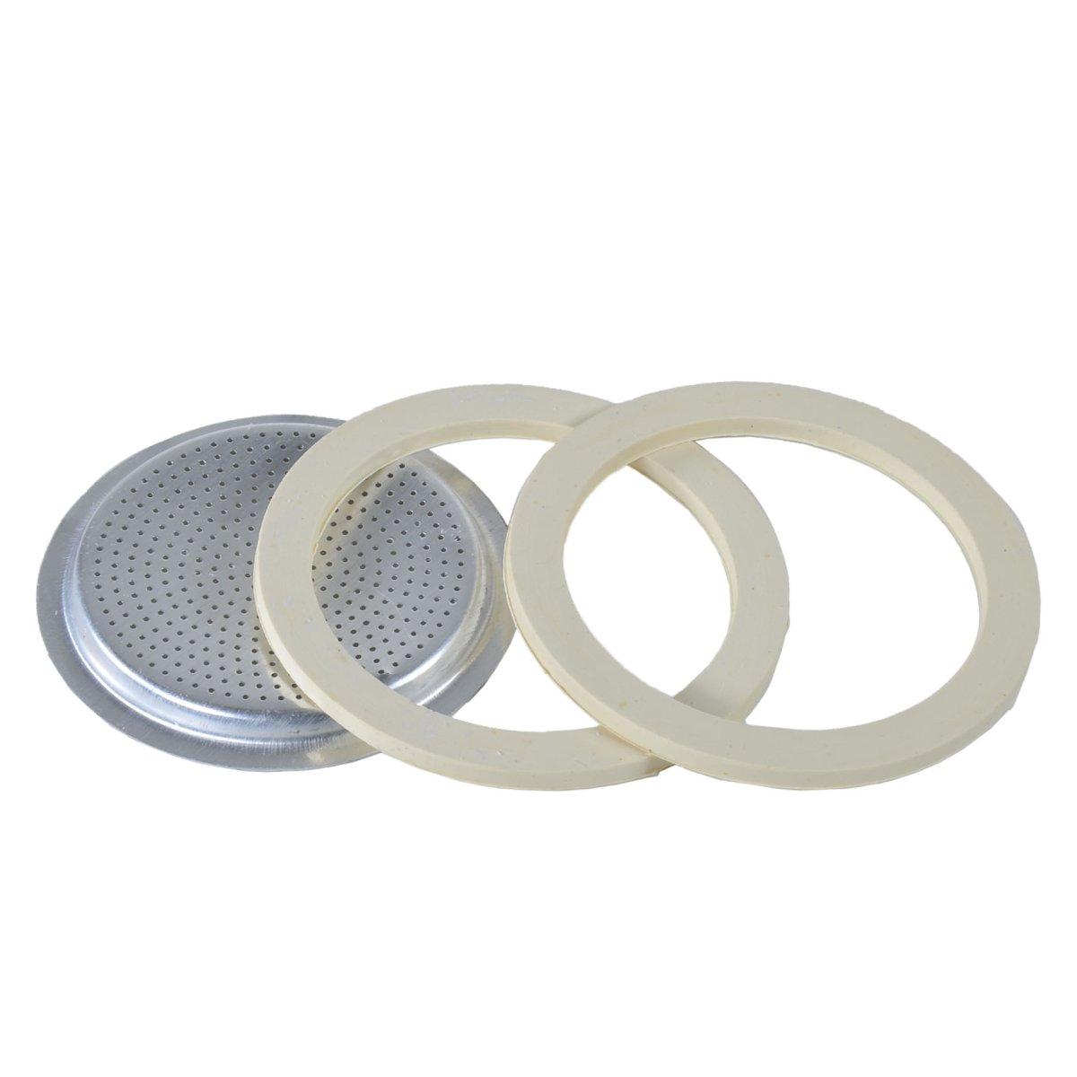 Guarnizione Moka Caff 6 Tazze pz.2 con Filtro | M2 Store