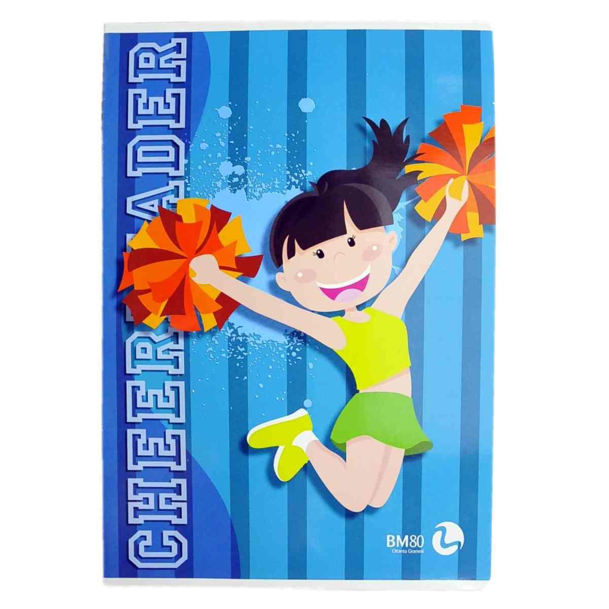 Quaderno Mod. A4 Riga C Cheerleader BeMore |M2 Store