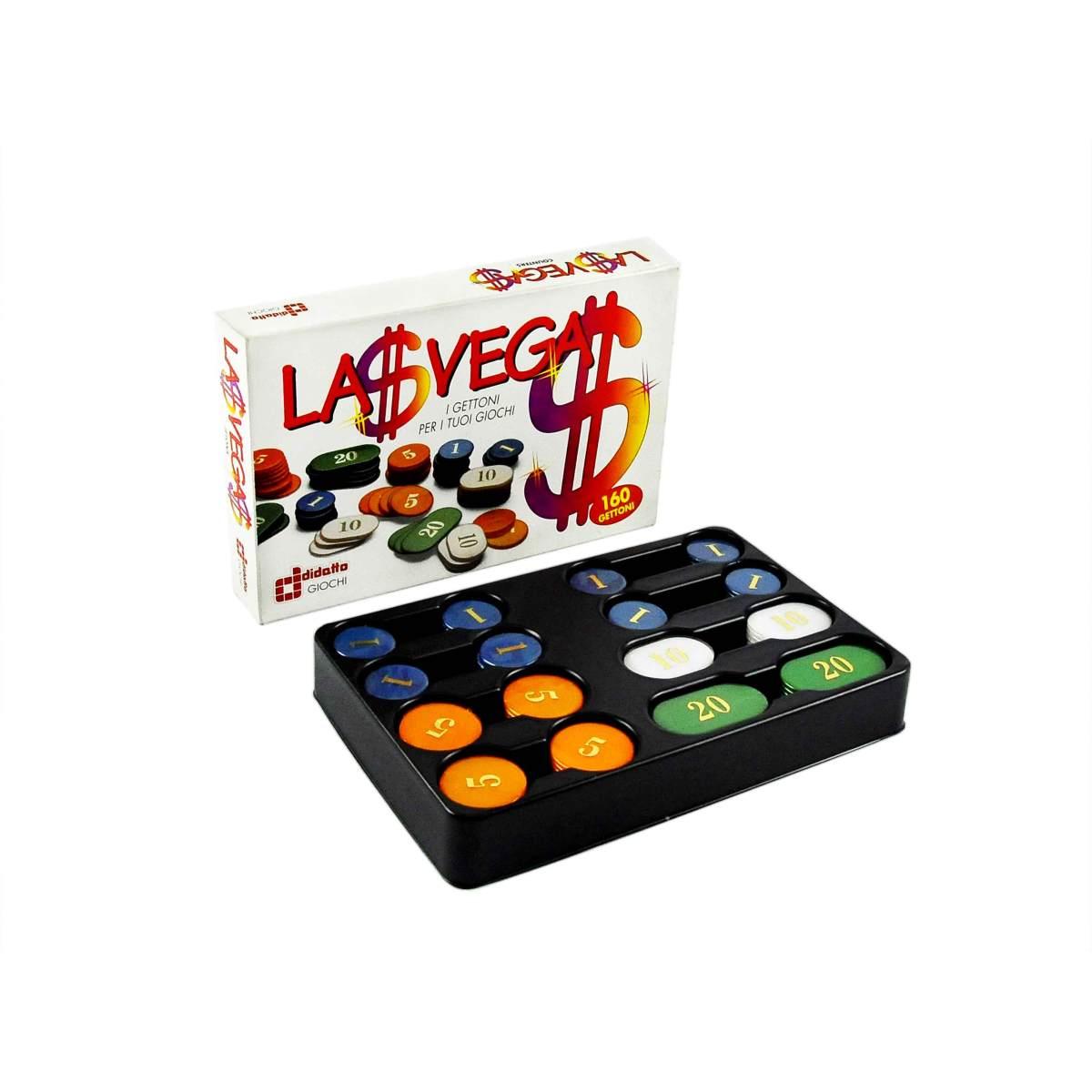 Fiches Poker Las Vegas Set da pz.160 |M2 Store