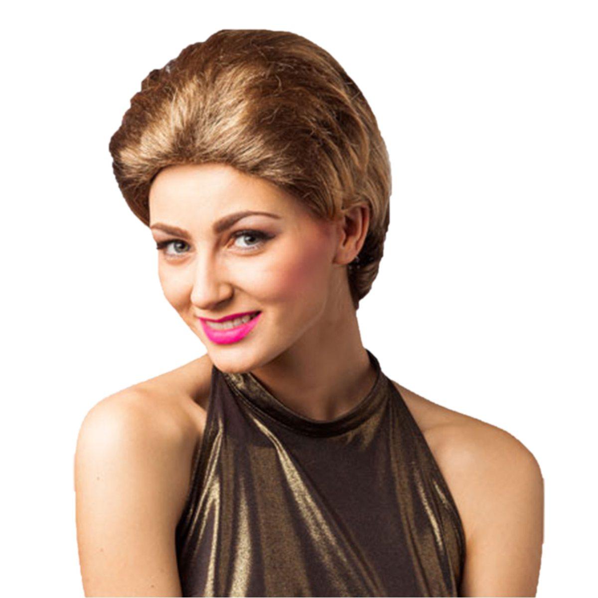 Parrucca Biondo Scuro Liscia |Orlob