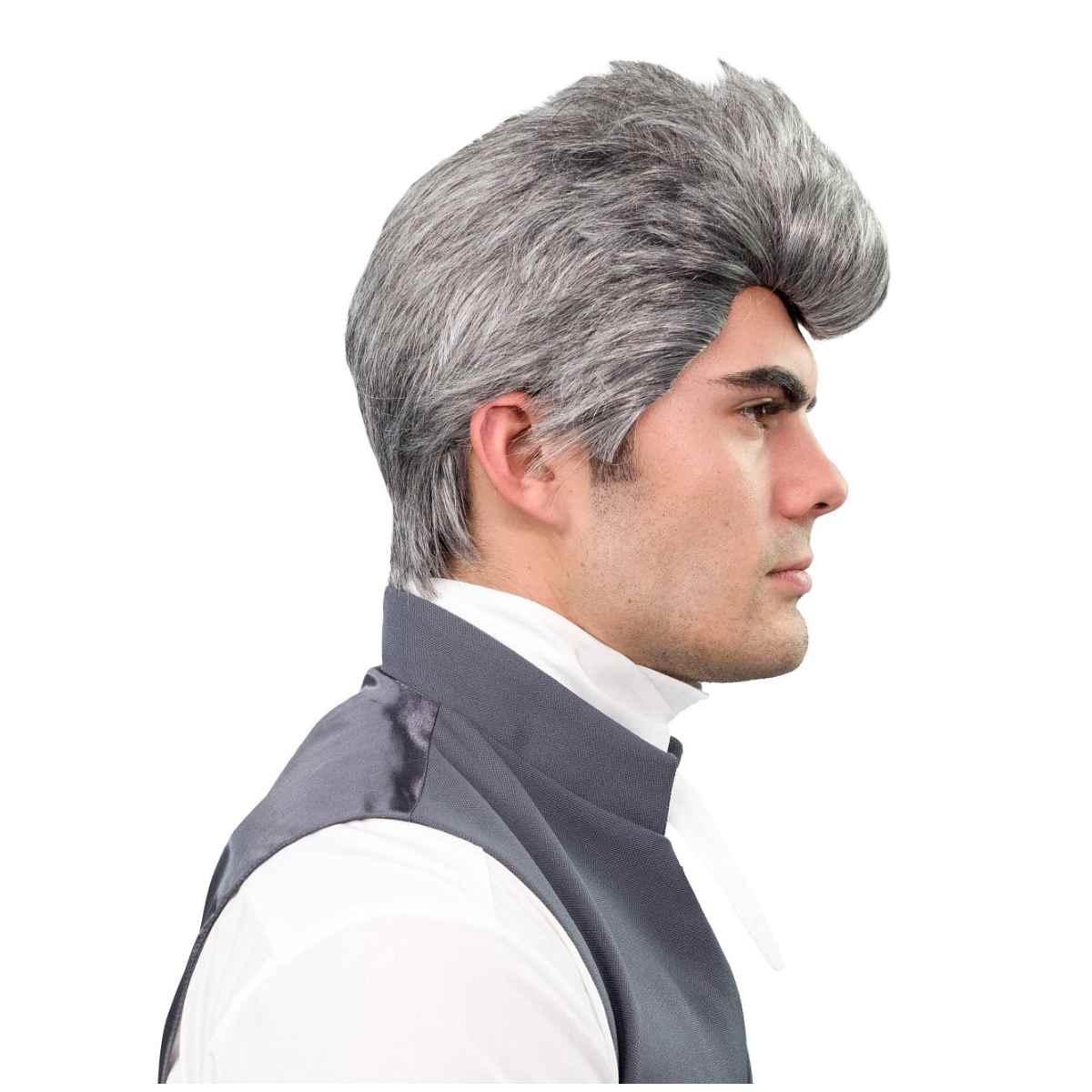 Parrucca Grigia Liscia |Orlob