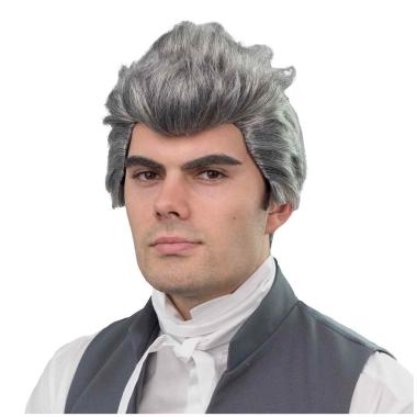 Parrucca Grigia Liscia |Orlob