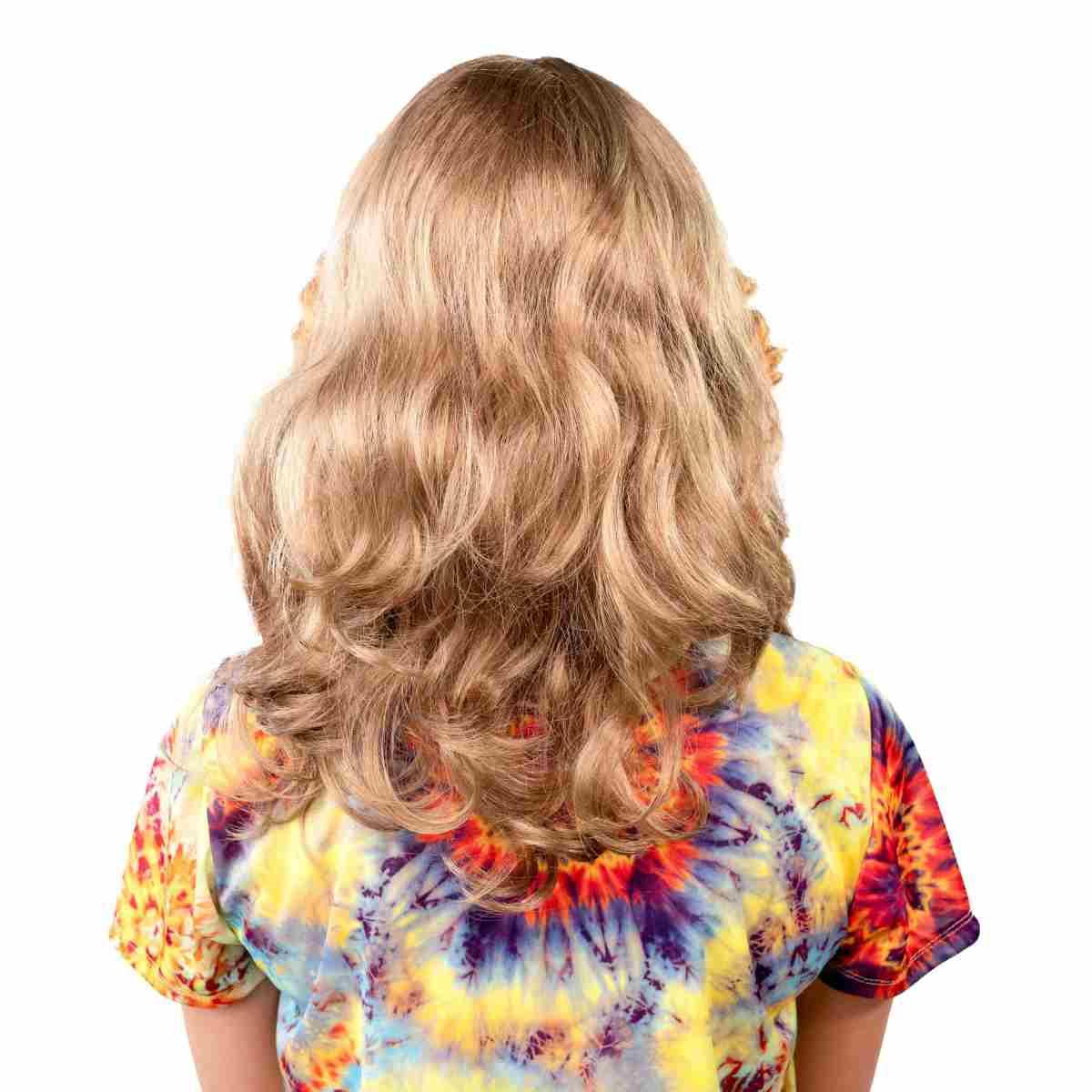 Parrucca Anni '70 Bionda Bicolore |Orlob