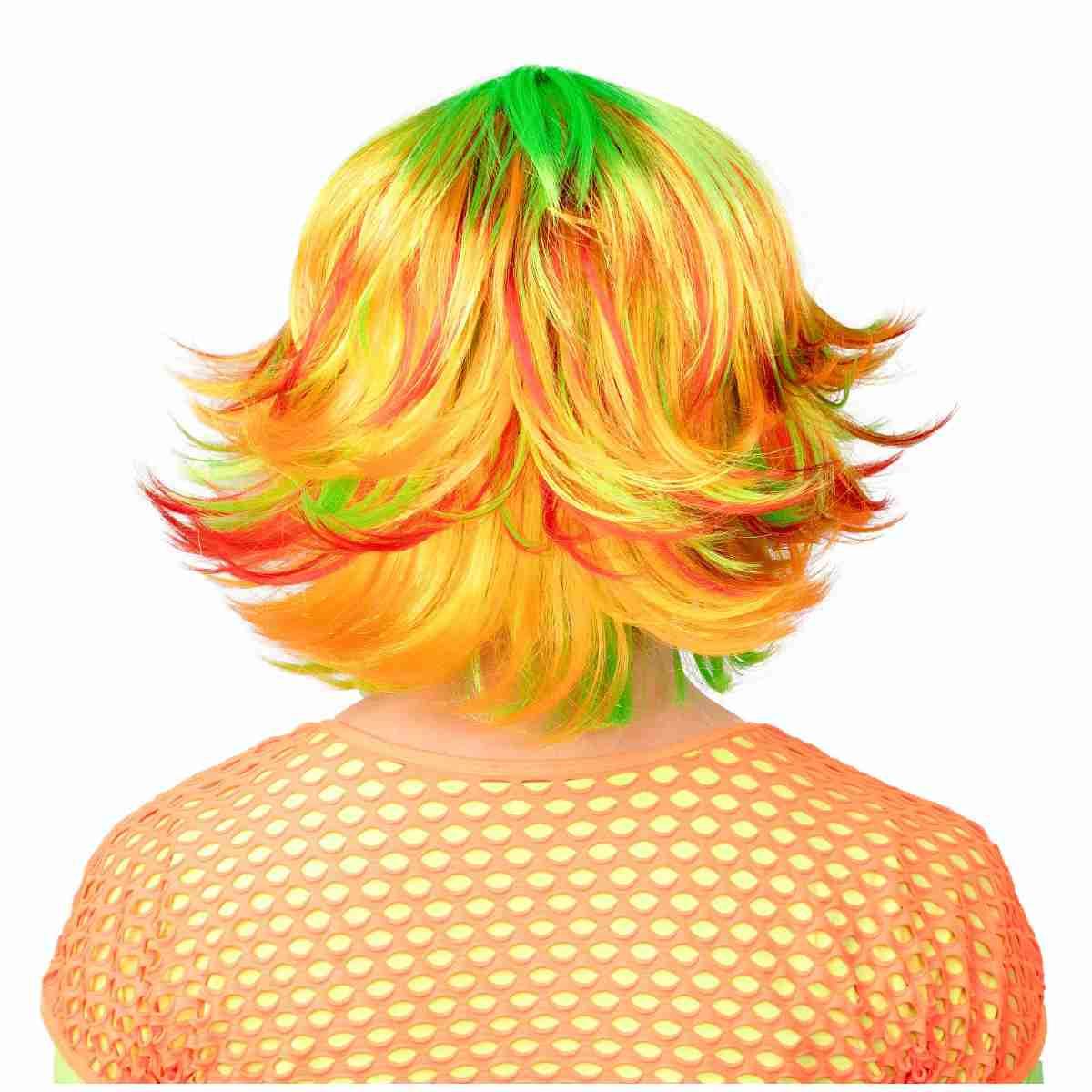 Parrucca Caschetto Multicolor |Orlob