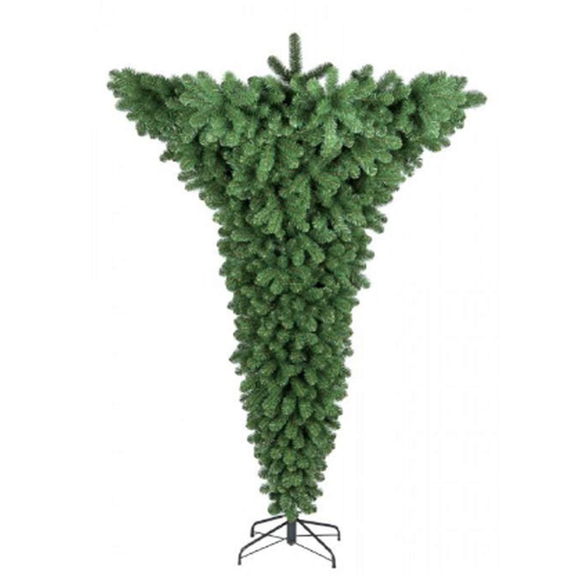 Albero Natale cm.210 Verde Capovolto |Flora