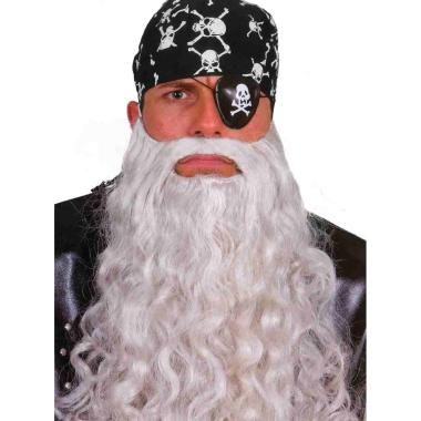 Barba Riccia Grigia Chiara cm.45 |Carnival Toys