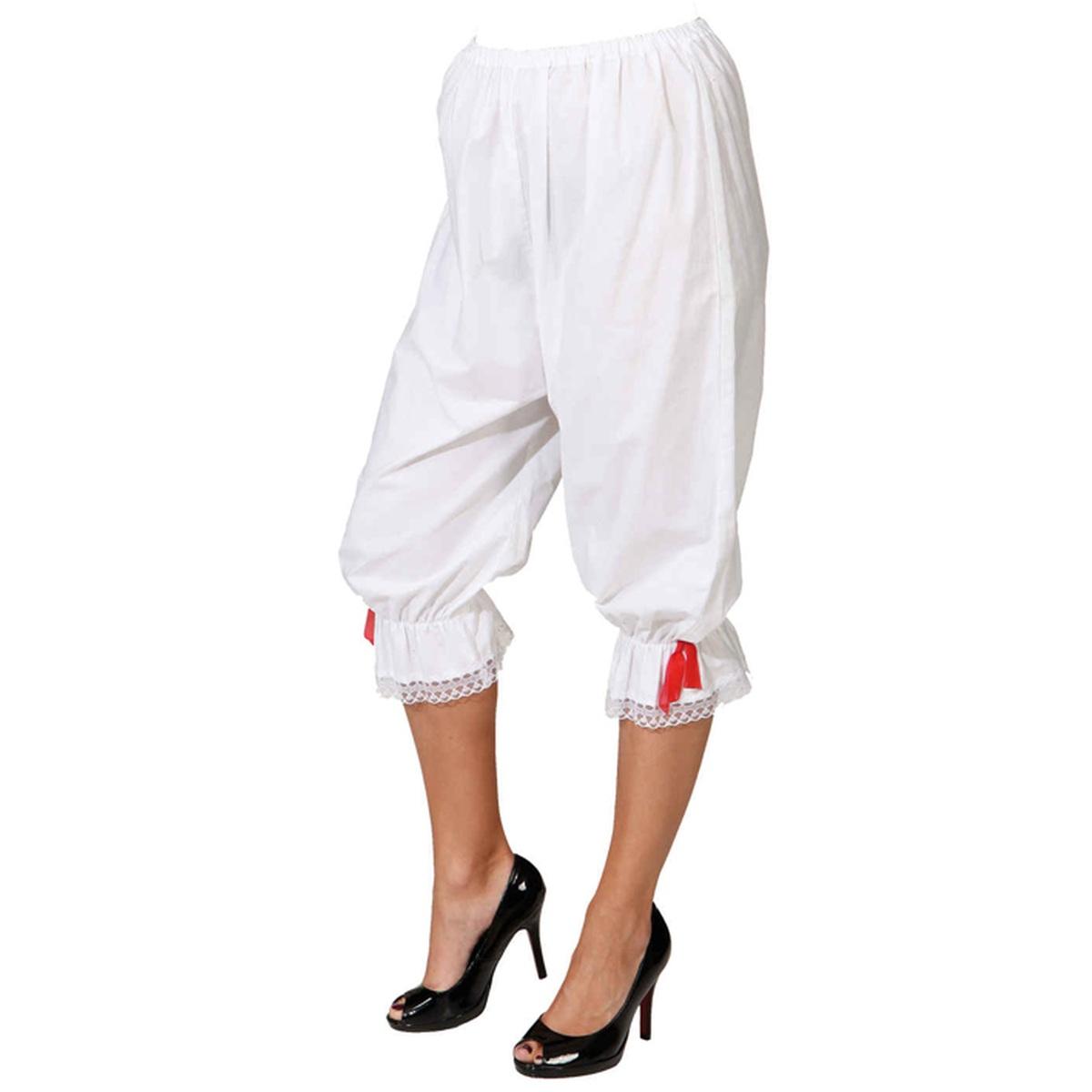 Pantaloni Mutandoni 3 4 Bianchi Corti |Orlob