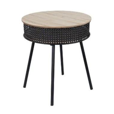 Tavolo Metallo Legno Lena cm.40x45 | Dimo