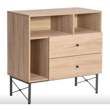 Mobile Legno Arcadia 2Cass+3Vani cm.80x40x80 | Dimo