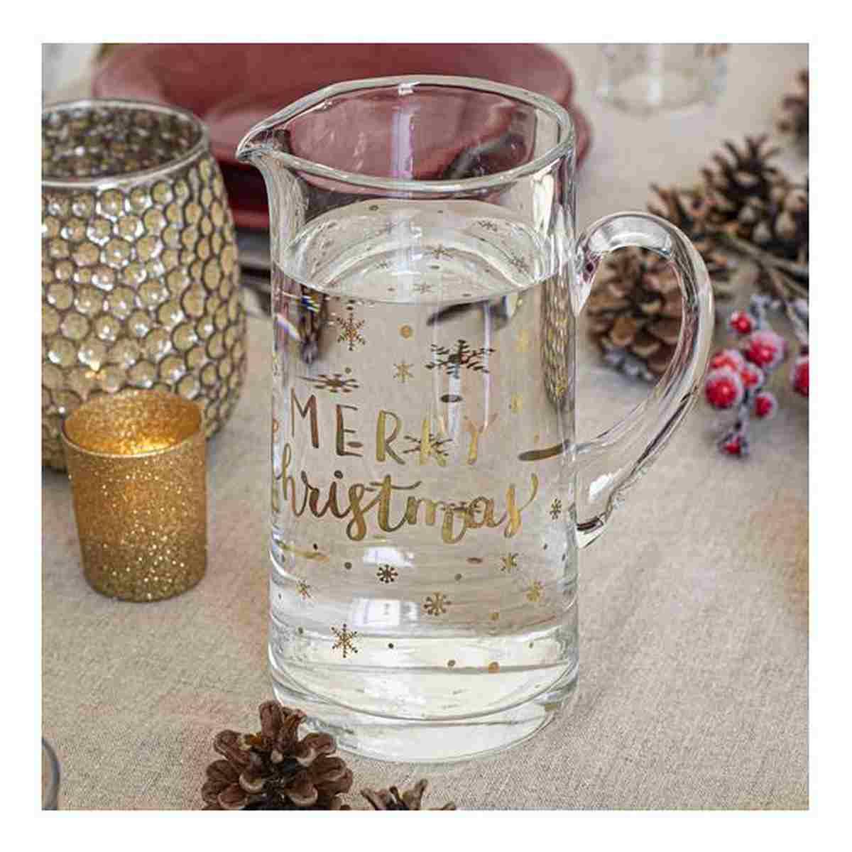 Caraffa Vetro Simple Day Christmas Lt.1,2 | Simple