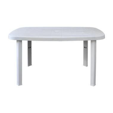 Tavolo PVC Rettangolare 140X80 Bianco Otello | M2 Store