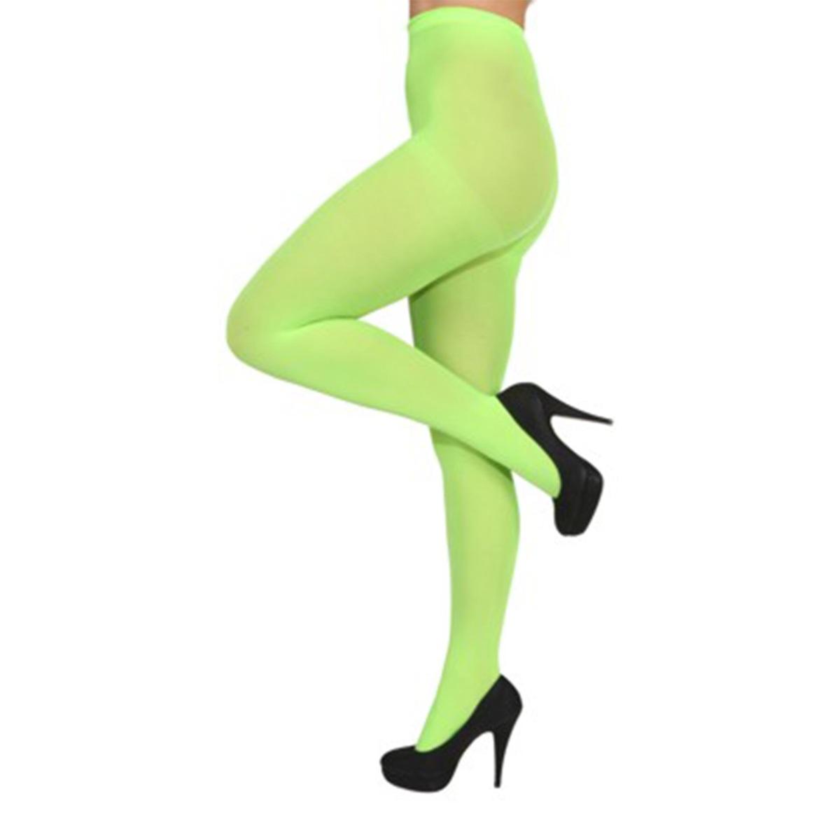 Collant Verde Acido Adulto |Orlob