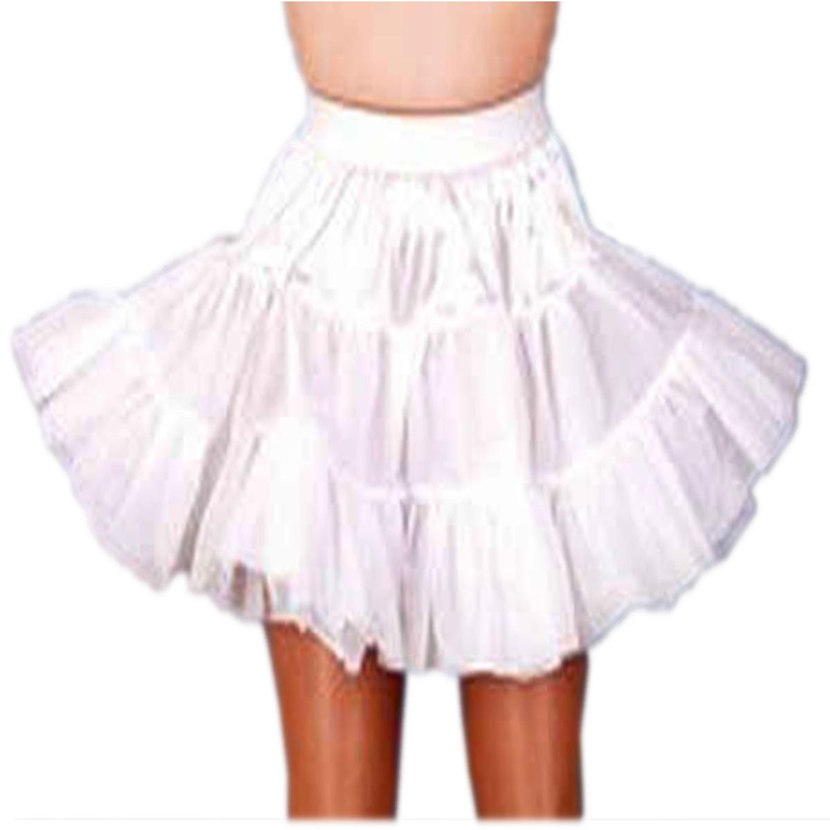 Sottogonna Bianca 2 Strati |Orlob