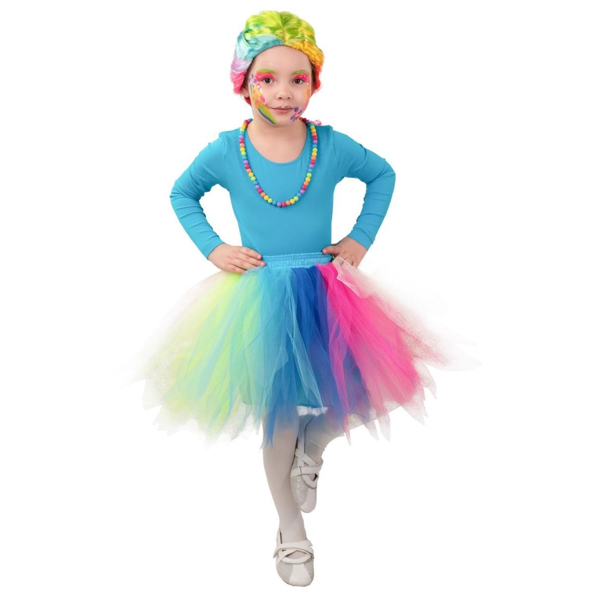 Gonna cm.40 Multicolor Tulle |Orlob