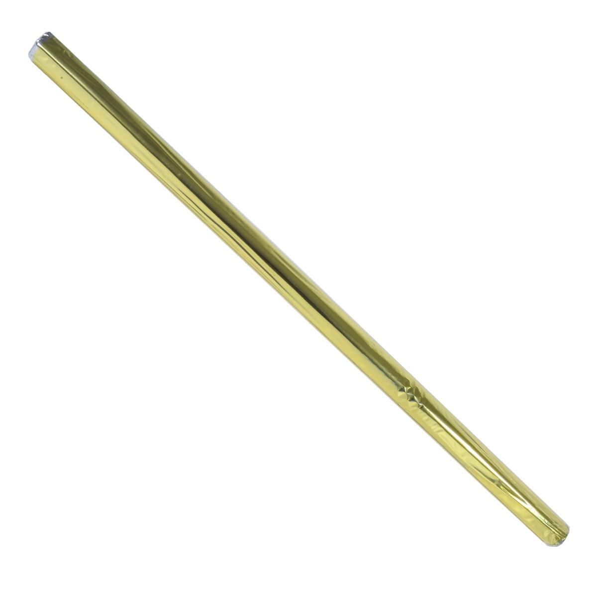 Carta Regalo Natale 70x150 Rotolo Oro Metal