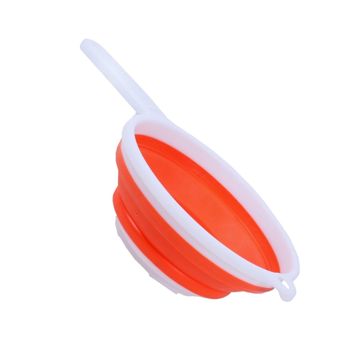 Scolapasta cm.20 PVC Richiudibile Arancio | M2 Store