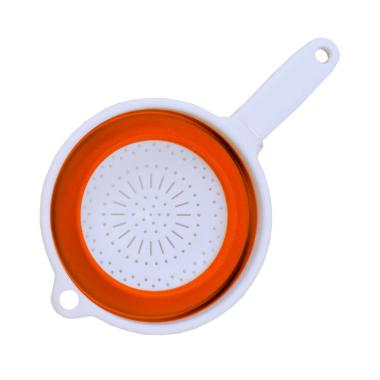 Scolapasta cm.20 PVC Richiudibile Arancio | M2 Store