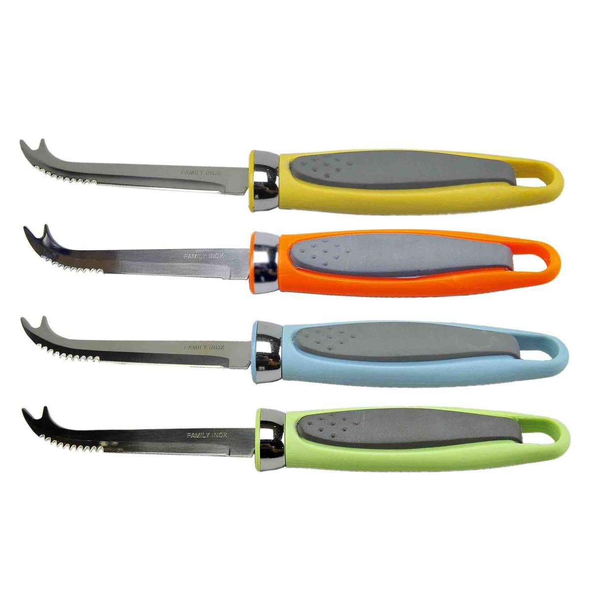 Coltello Curvo Doppia Punta Agrumi Family 712 | Coltellerie Paolucci