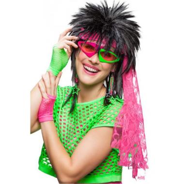 Occhiali Guanti Orecchini e Fascia Anni '80 |Orlob