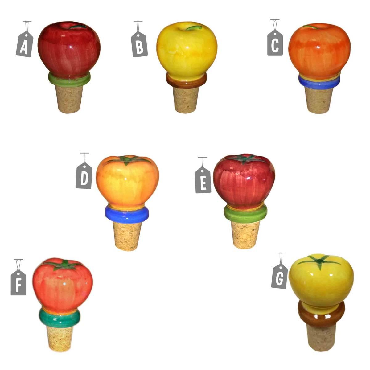 Tappo Sughero Ceramica Decorato Disponibile 7 Modelli | M2 Store