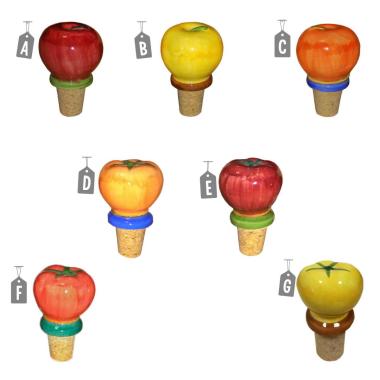 Tappo Sughero Ceramica Decorato Disponibile 7 Modelli | M2 Store