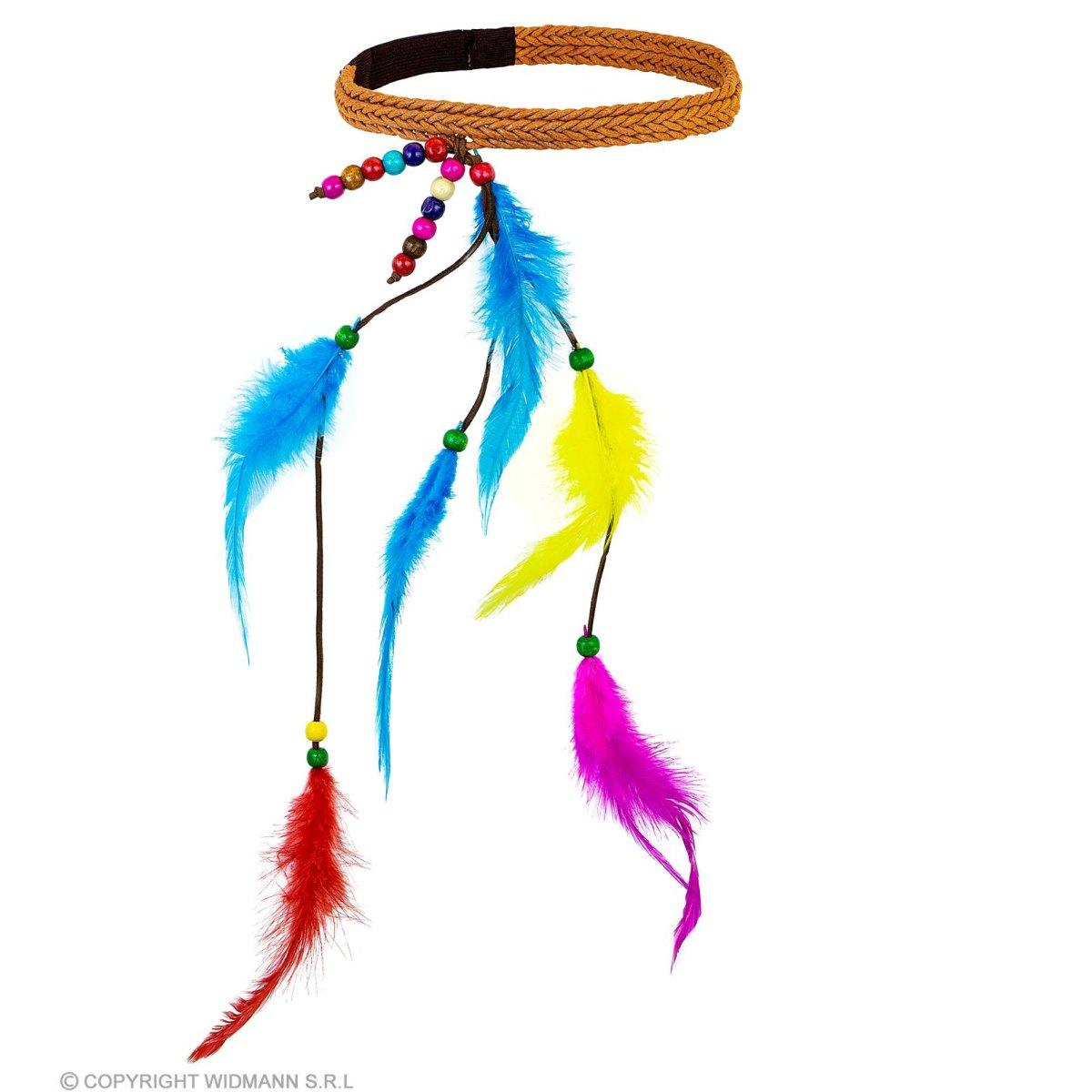 Fascia Capelli con Perline e Piume |Widmann