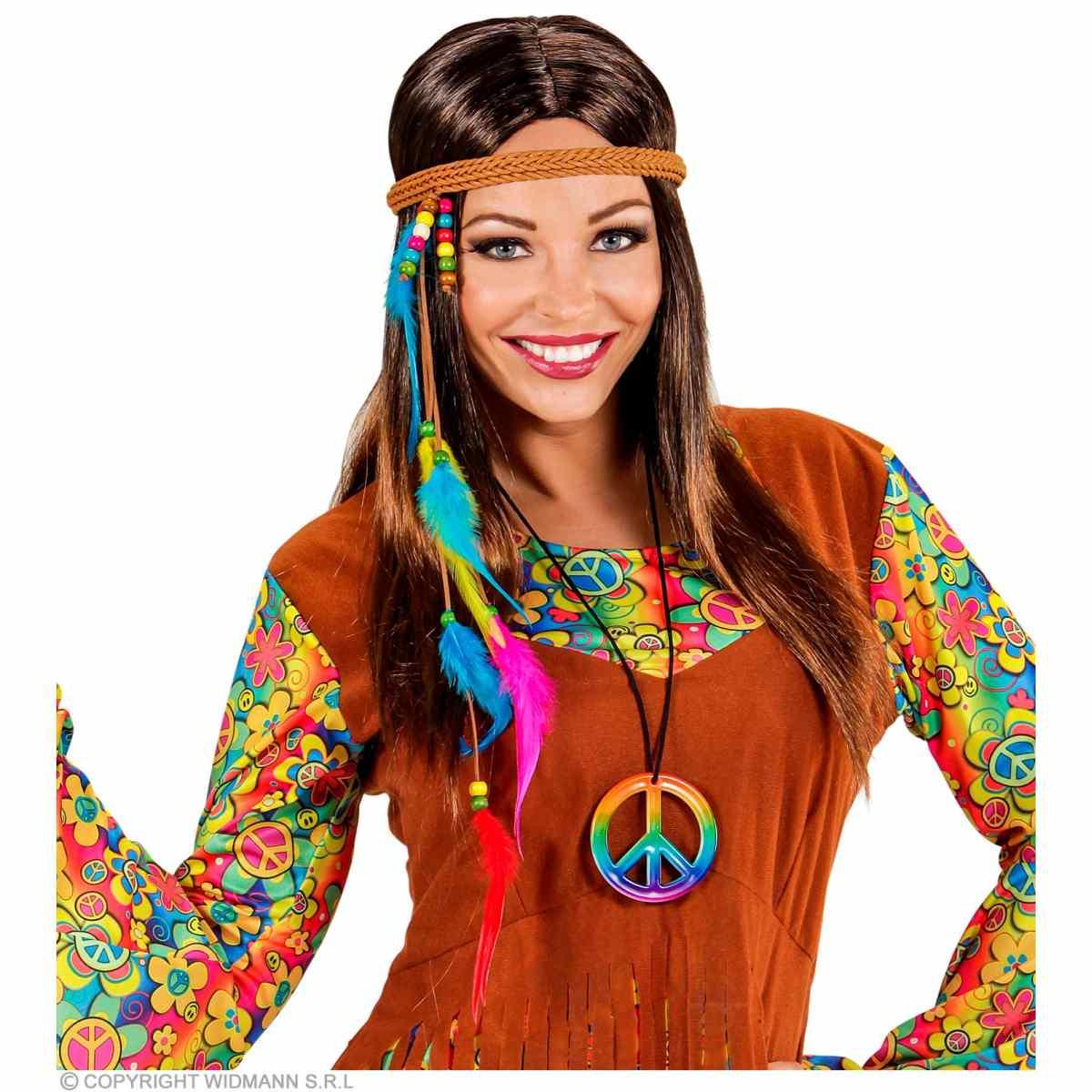 Fascia Capelli con Perline e Piume |Widmann