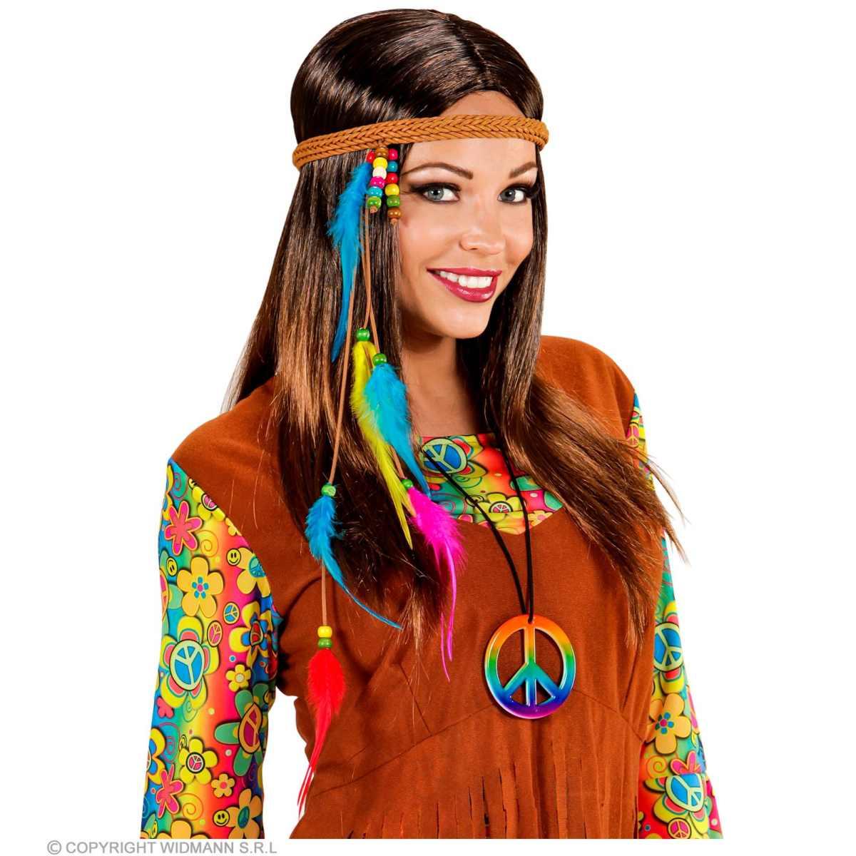 Fascia Capelli con Perline e Piume |Widmann