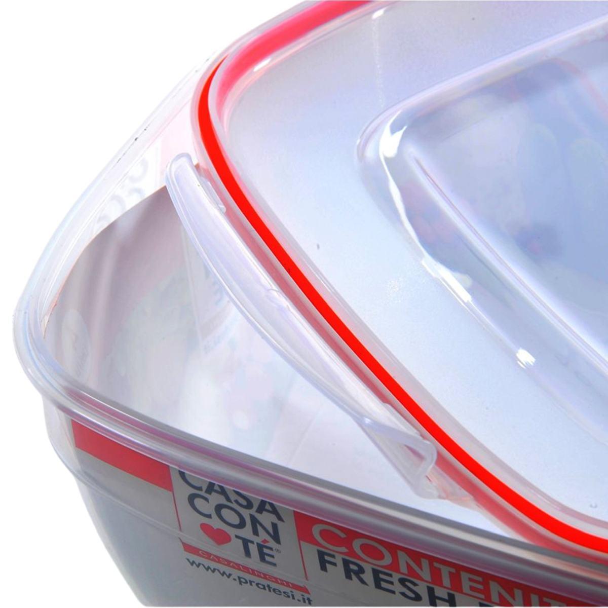 Contenitore PVC Quadrato Fresh Box Lt.4 | Casa Conte