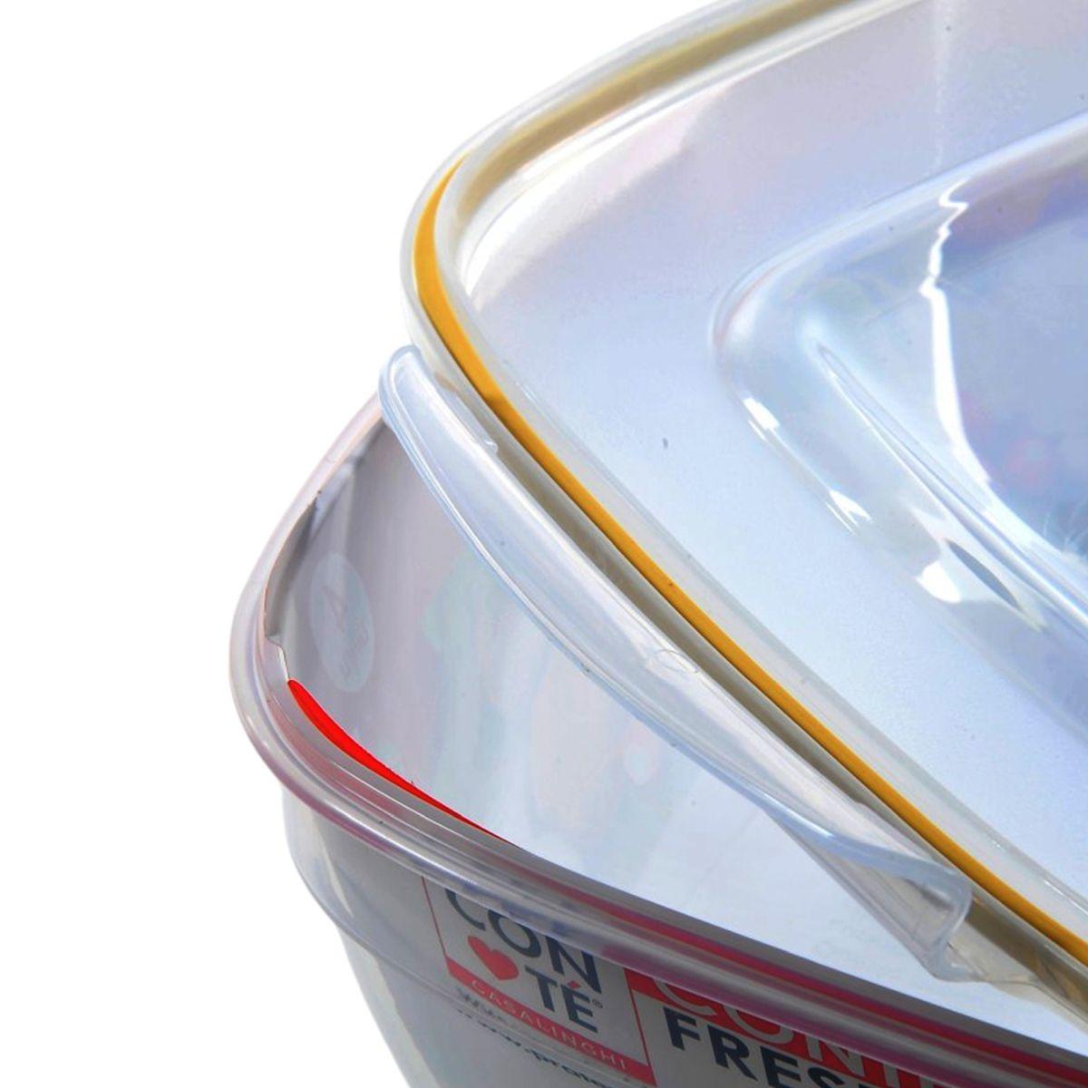 Contenitore PVC Quadrato Fresh Box Lt.4 | Casa Conte