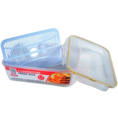 Contenitore PVC Rettangolare Fresh Box Lt.2,50 | Casa Conte