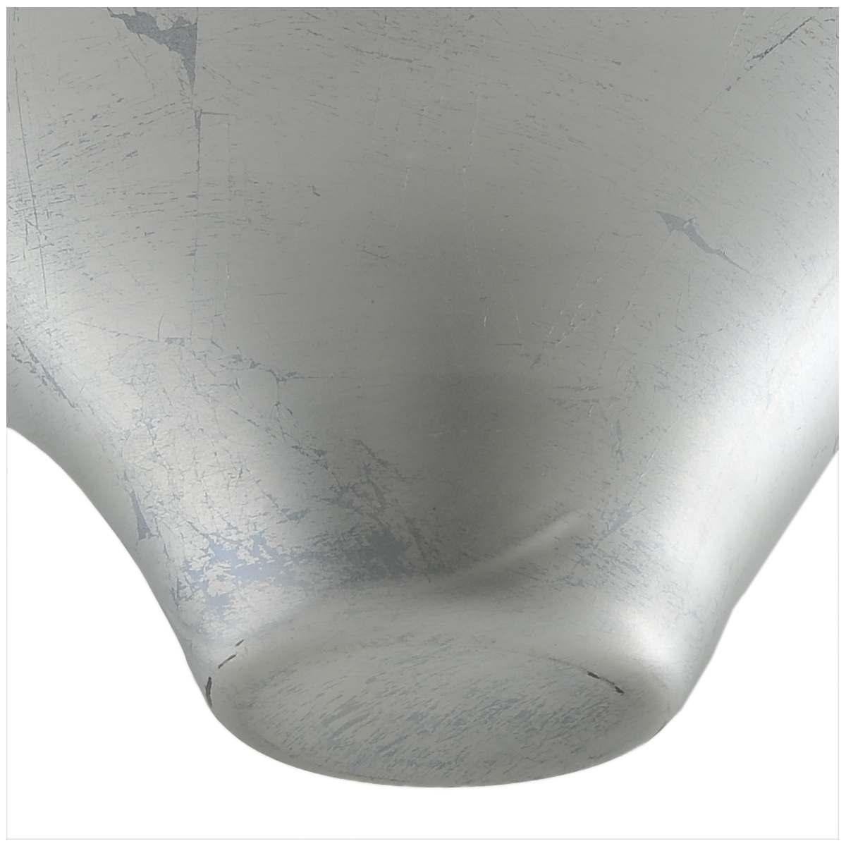 Centrotavola Coppa Vetro Nuvola Argento cm.30 | M2 Store