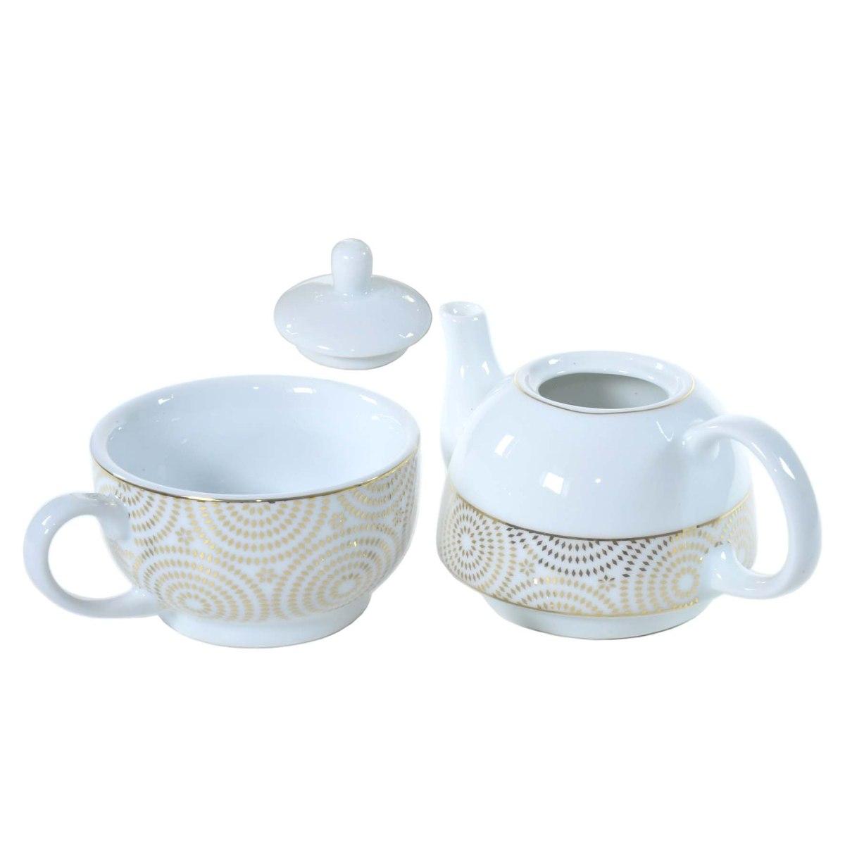 Teiera Porcellana Cold Circle con Tazza | M2 Store