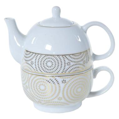 Teiera Porcellana Cold Circle con Tazza | M2 Store