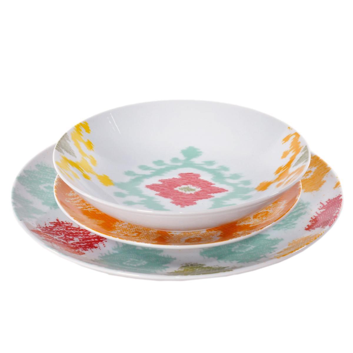 Piatti Servizio Tavola Set pz.18 Porcellana Fade Cancun | Fade