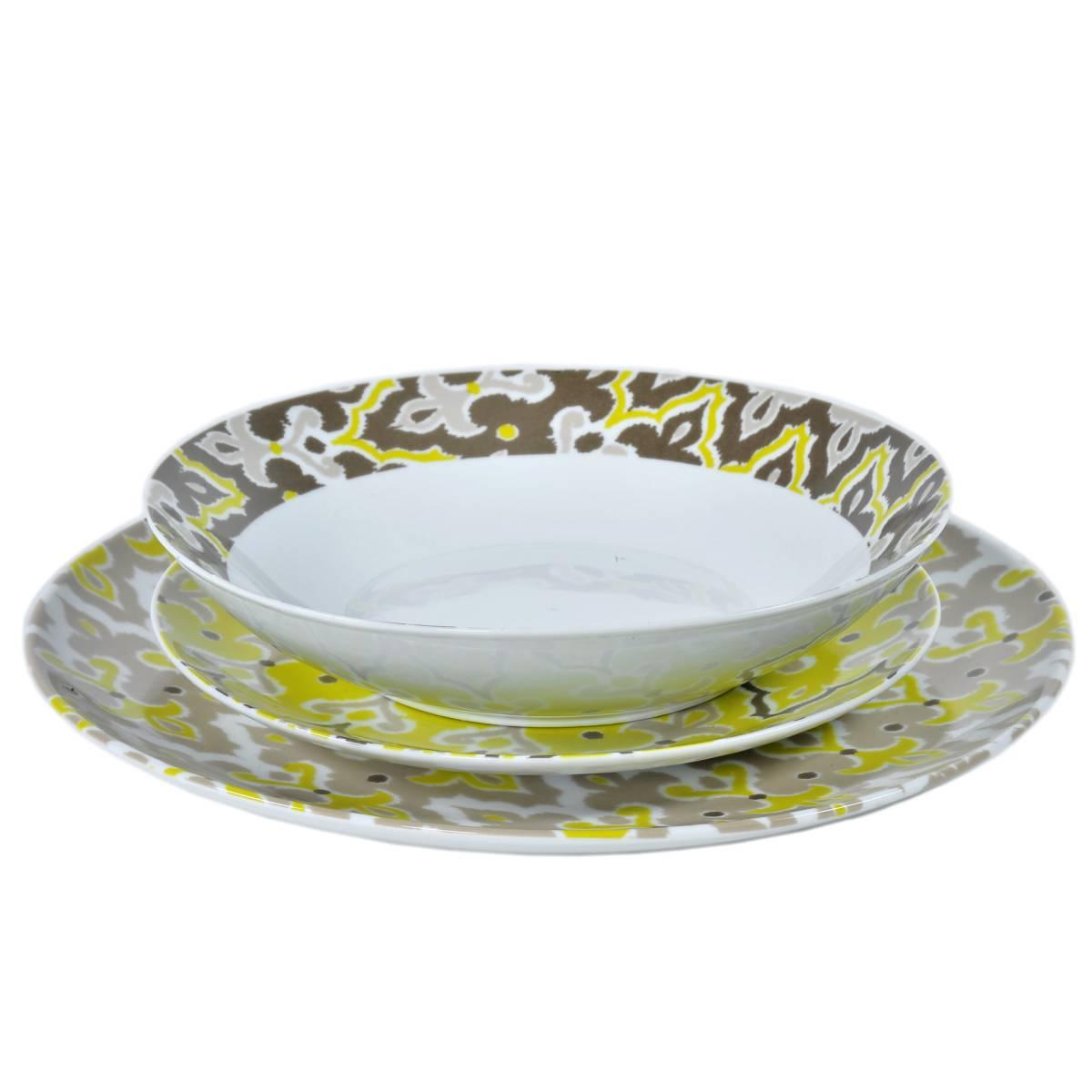 Piatti Servizio Tavola Set pz.18 Porcellana Fade Santiago | Fade