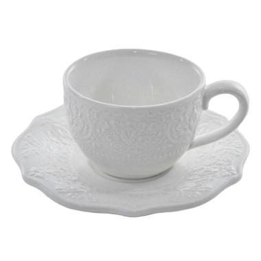 Tazzine Caff Set pz.6 Porcellana Alice con Piattini | Fade