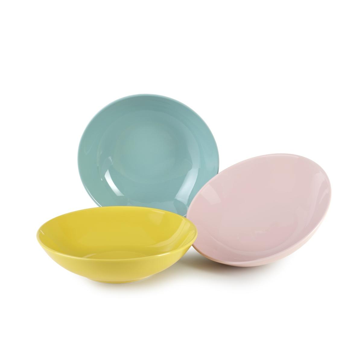 Piatti Tavola Set pz.6 Porcellana Fade Fondo Boho cm.23 | Fade