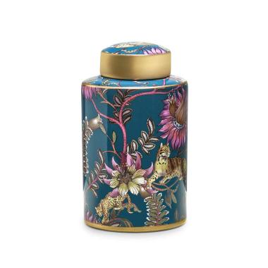 Vaso Porcellana Labuan con Coperchio cm.18x30 | Fade