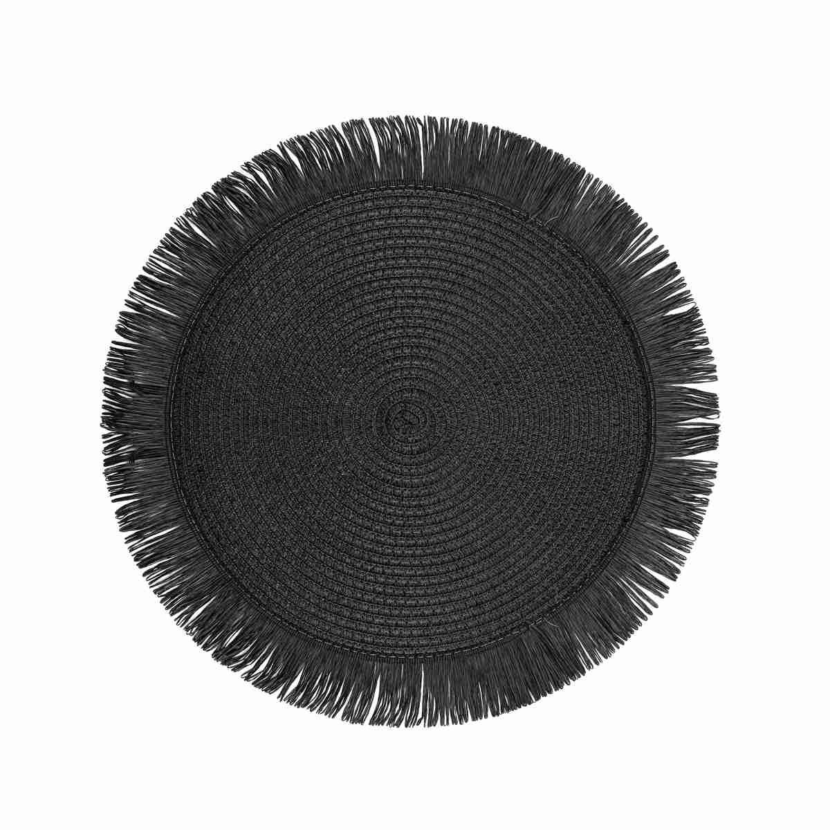 Tovaglietta Sottopiatto TNT Izzie Nera cm.38 | Fade