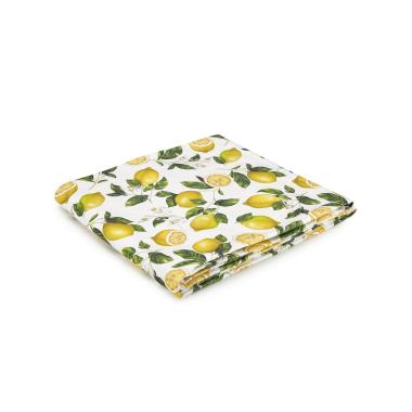 Tovaglia cm.90x90 Cotone Fade Jaffa con Limoni | Fade