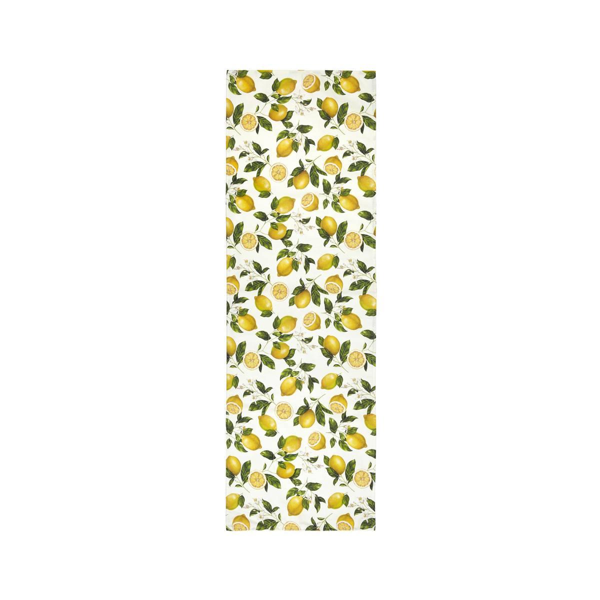 Runner cm.45x135 Fade Jaffa con Limoni | Fade