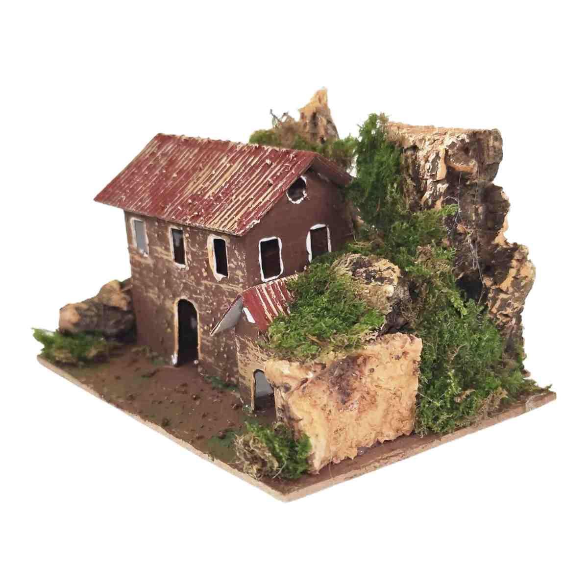 Casetta cm.15x10x9 | Rossi Rosa