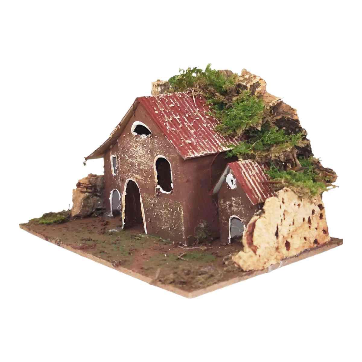 Casetta cm.15x10x9 | Rossi Rosa