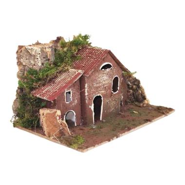 Casetta cm.15x10x9 | Rossi Rosa