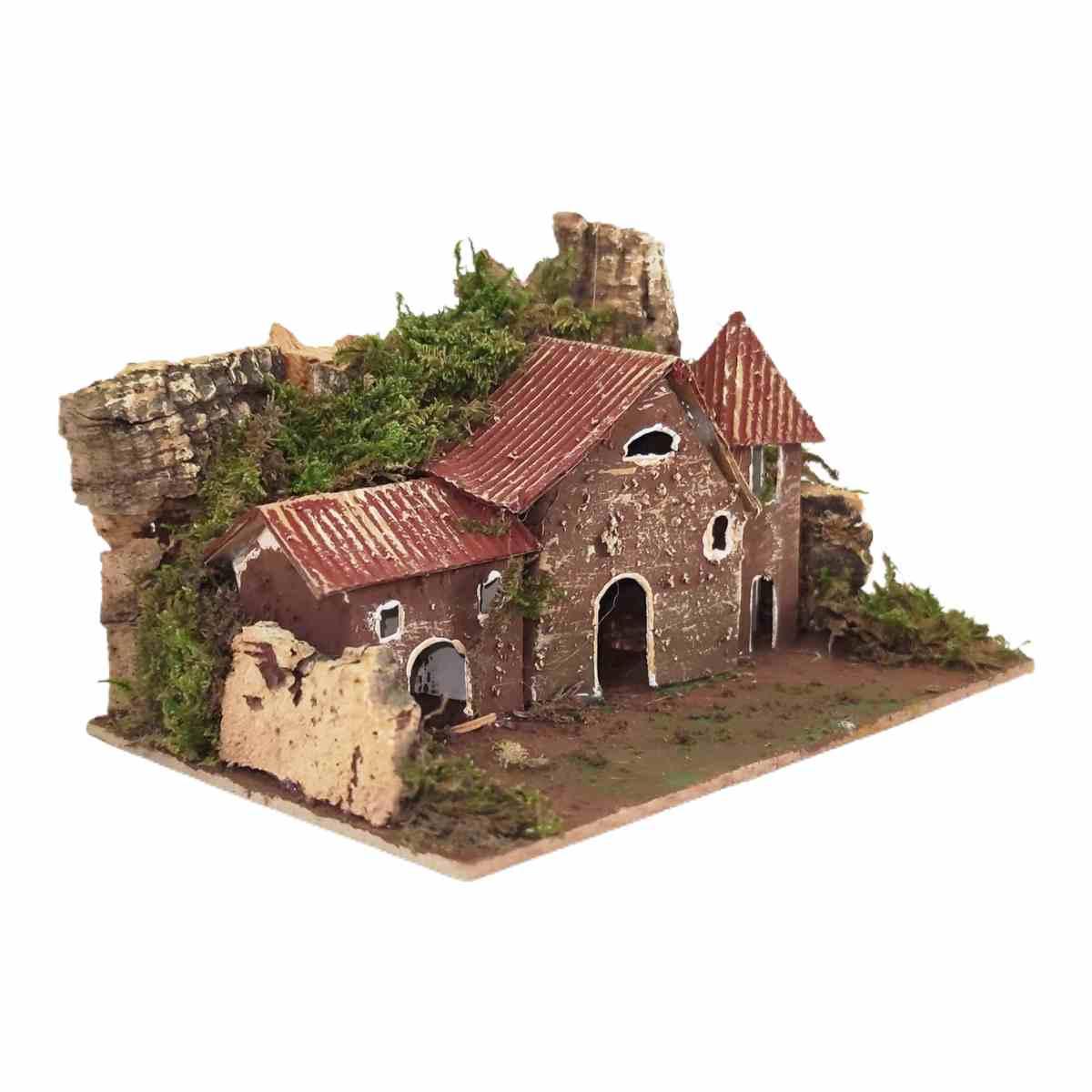 Casetta cm.15x10x9 | Rossi Rosa