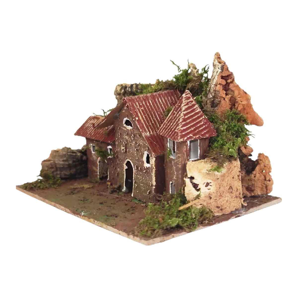 Casetta cm.15x10x9 | Rossi Rosa