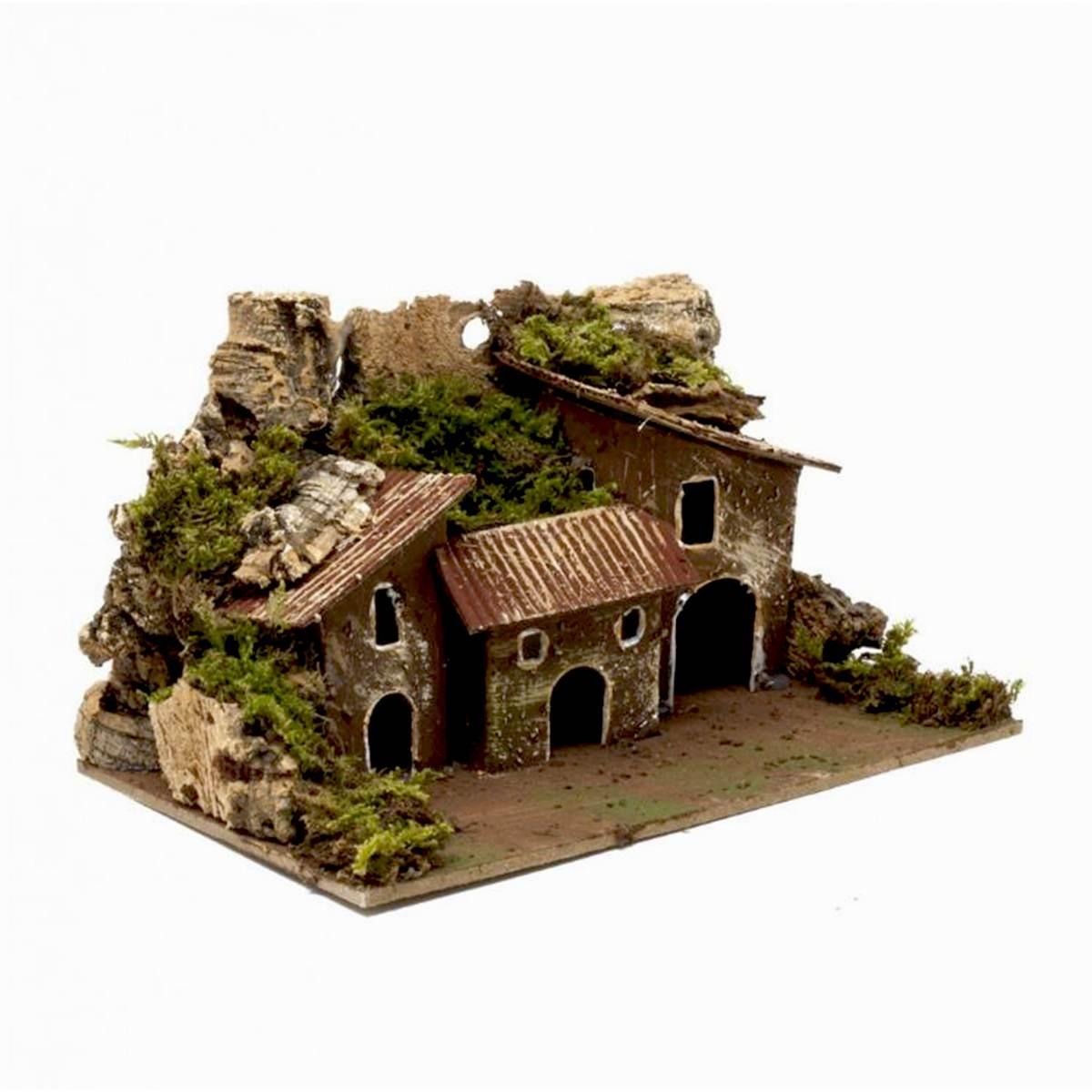 Casetta cm.15x10x9 | Rossi Rosa